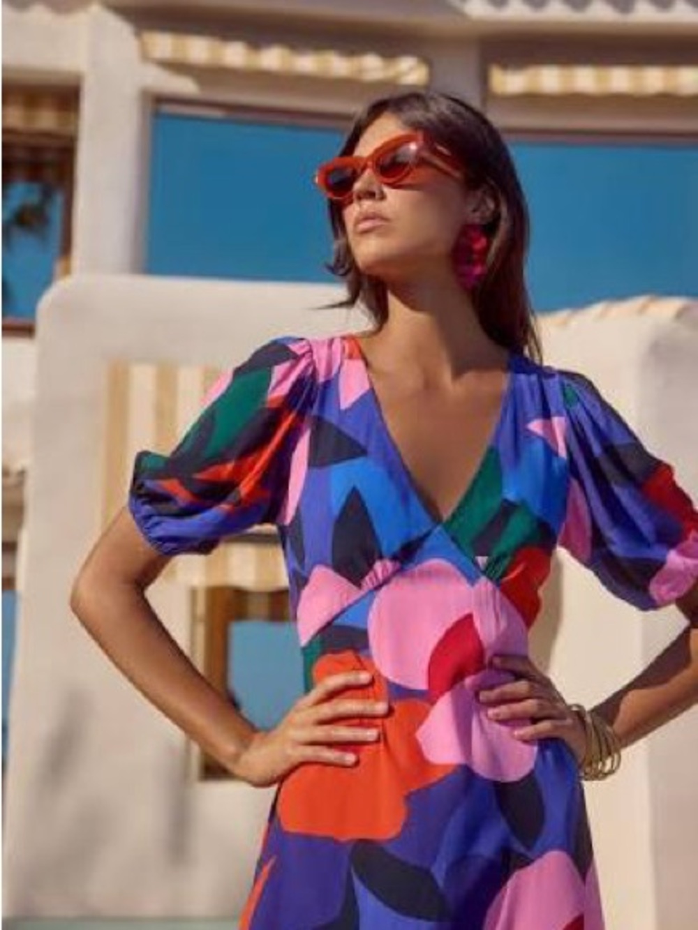 Mister Zimi Eve Multicolor Floral Dress